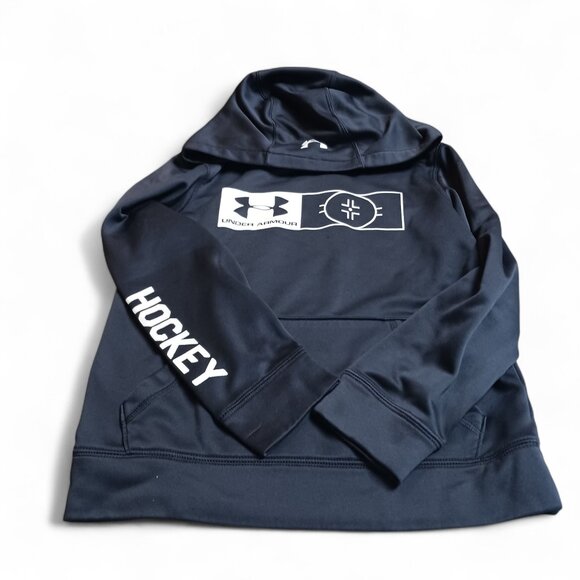 Bundle of 2 Boys Hoodies – Zara Stranger Things & Under Armour Hockey Size 8-10 - Picture 10 of 15